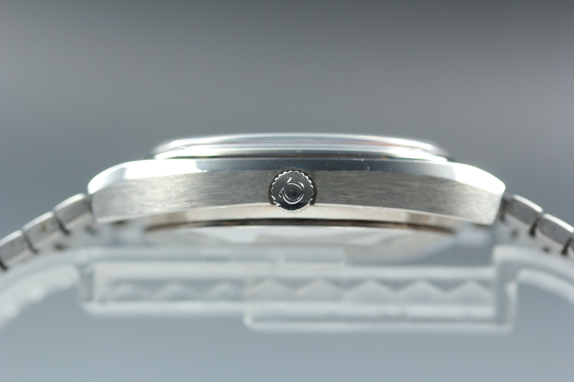 OMEGA シーマスター 自動巻き デイデイト ブルー文字盤 ステンレス メンズ 腕時計 ヴィンテージ