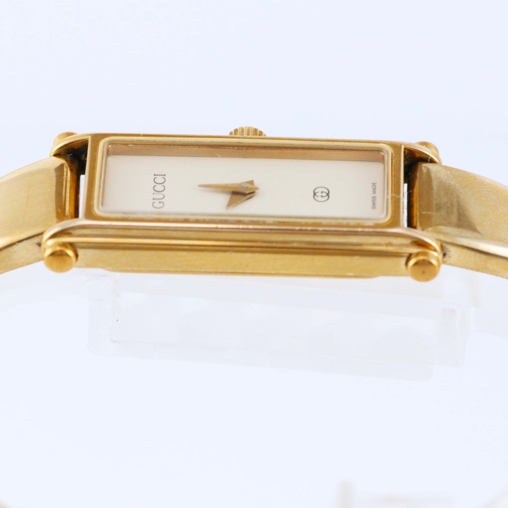 Vintage Gucci 1500L Gold Bracelet Watch – Swiss Made, 1990s