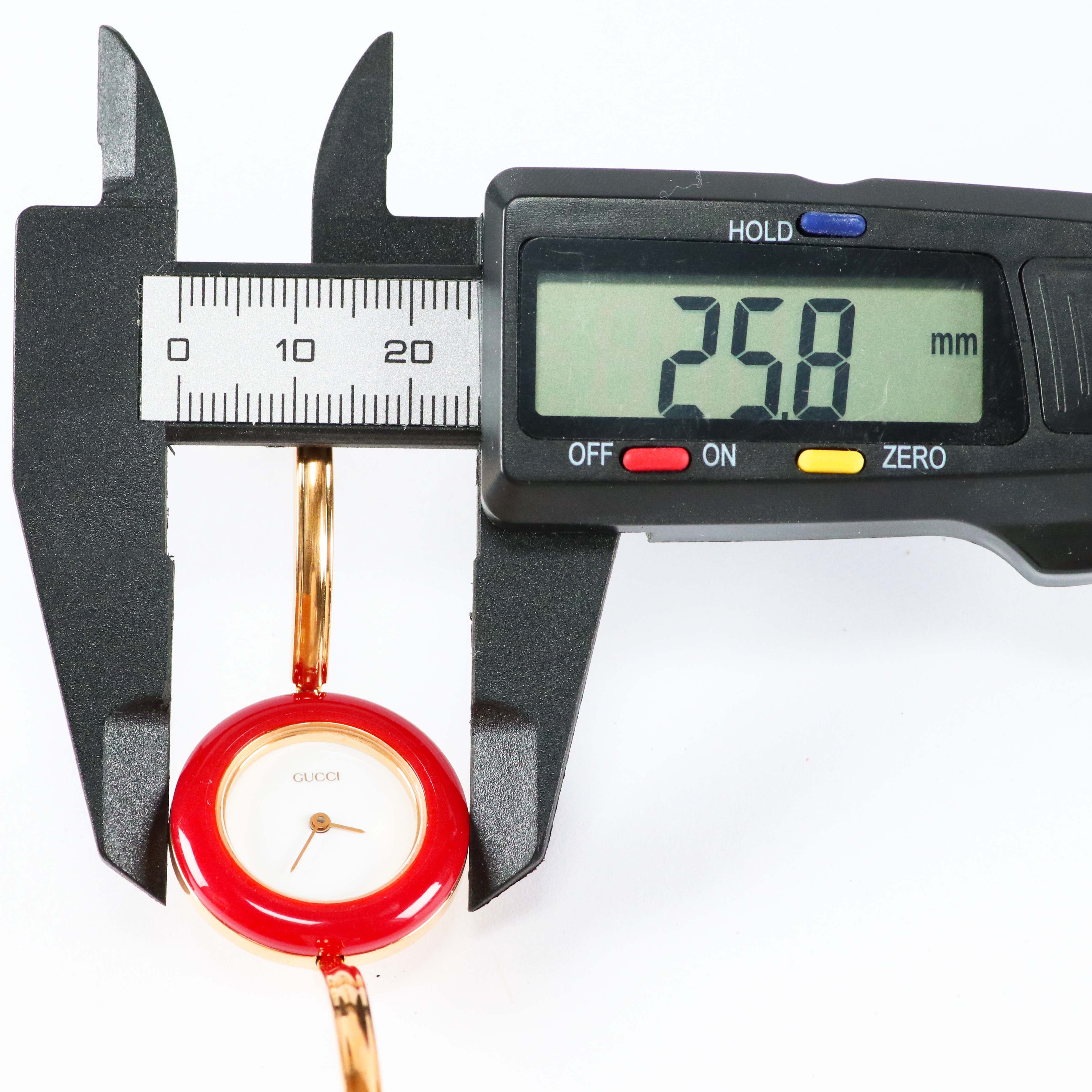 GUCCI チェンジベゼル レディース腕時計 ヴィンテージ 12色ベゼル付き クォーツ