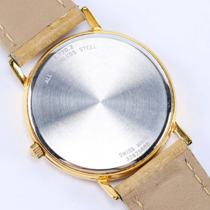 Longines La Grande Classique L4.720.2 Men’s 34mm Gold Plated Roman Dial Quartz Watch – Swiss Vintage