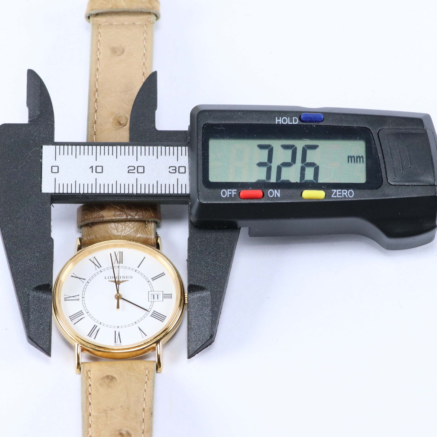 Longines La Grande Classique L4.720.2 Men’s 34mm Gold Plated Roman Dial Quartz Watch – Swiss Vintage