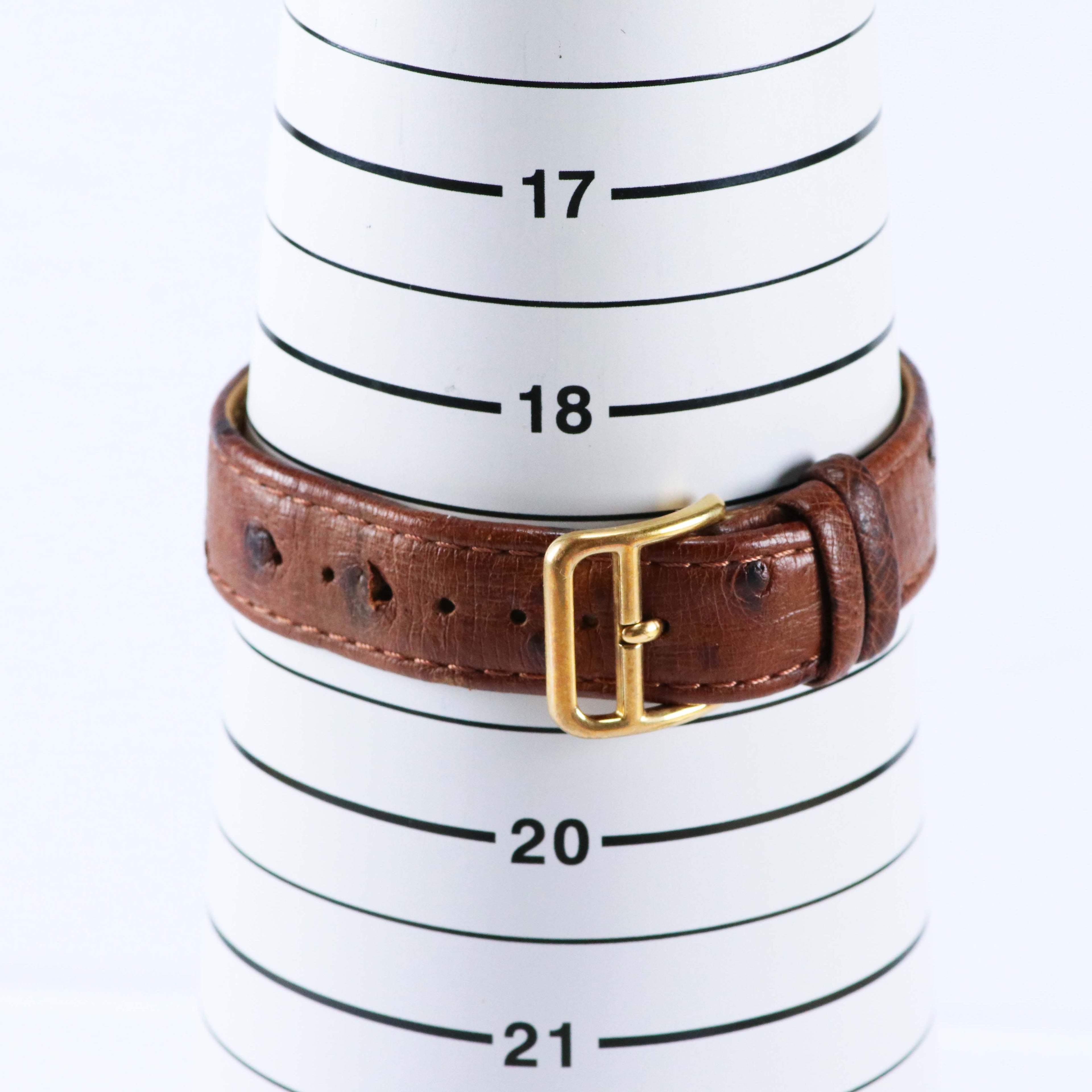 HERMÈS PARIS ヴィンテージウォッチ クォーツ GPケース 約33mm アイボリーダイヤル エルメス