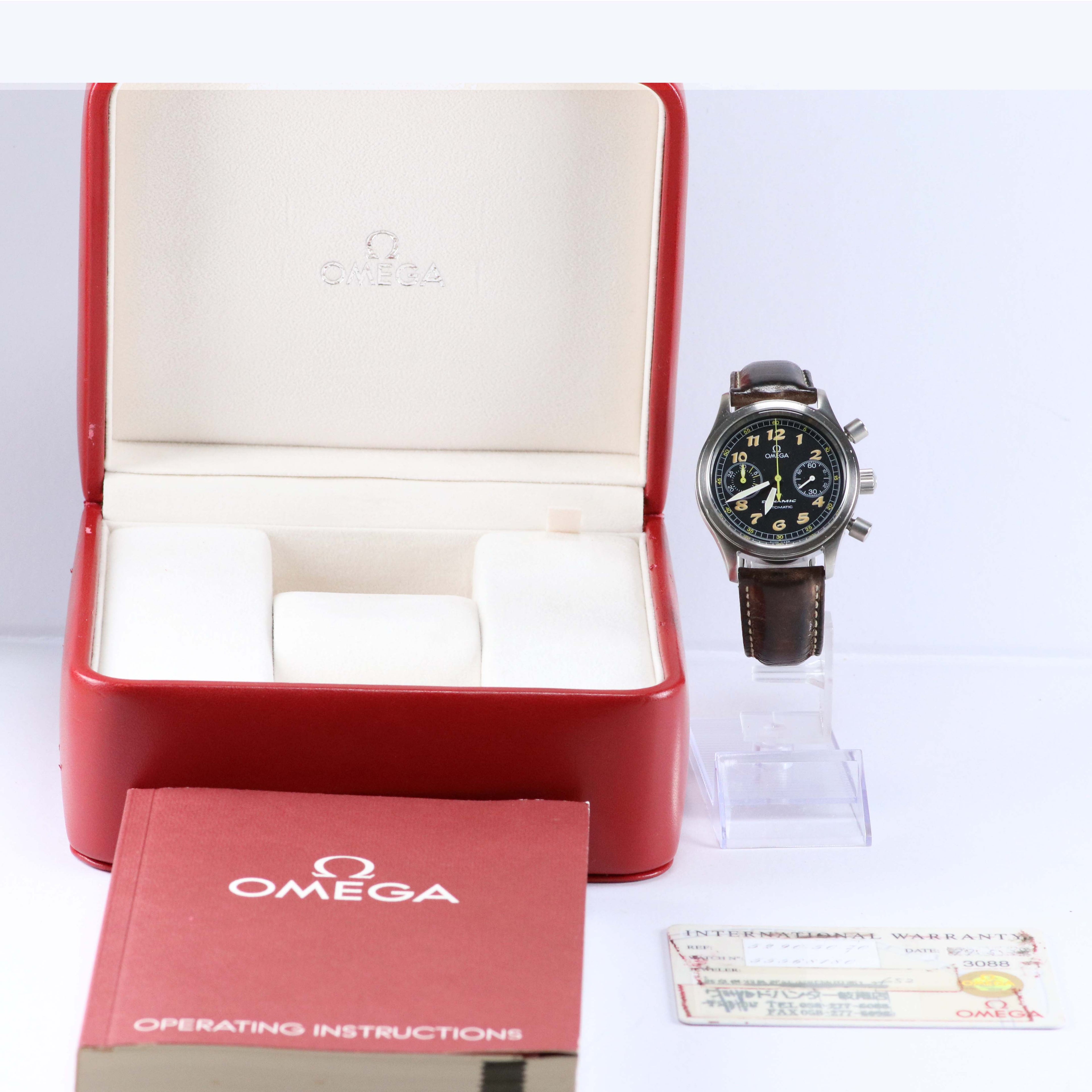 OMEGA Dynamic クロノグラフ 自動巻き Ref.5290.50.70 ブラック 38mm フルセット
