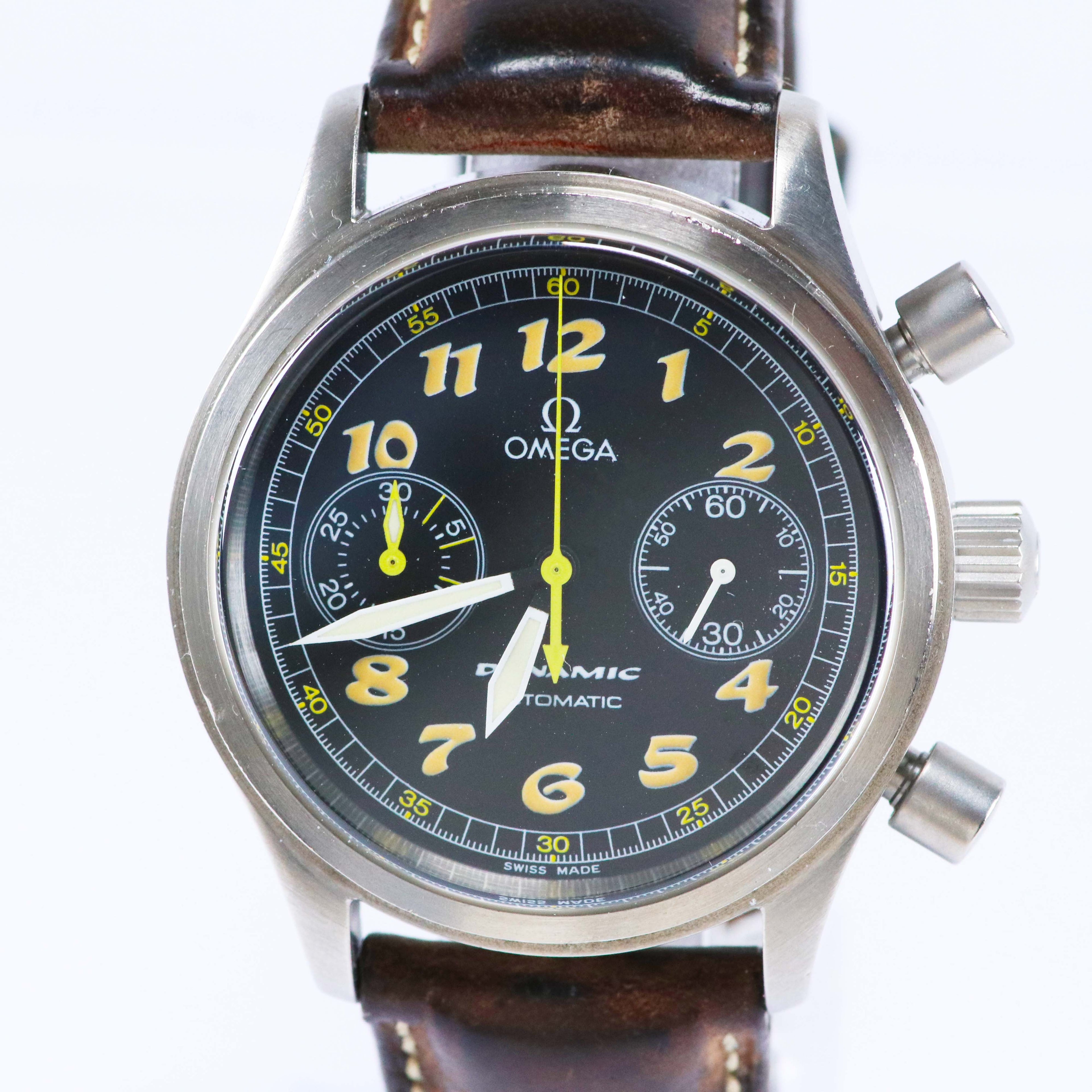 OMEGA Dynamic クロノグラフ 自動巻き Ref.5290.50.70 ブラック 38mm フルセット